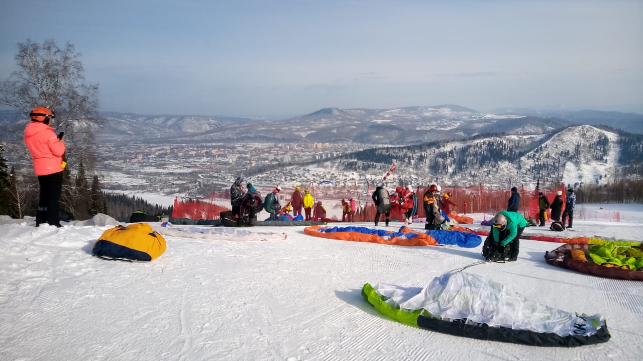 Всероссийские соревнования, точность приземления, г. Югус.